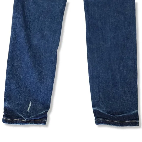 Sneak Peek High Rise Button Fly Skinny Blue Jeans Women's Size 11 / W30 - Picture 6 of 11